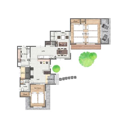 Villa Touchian Okayama Exterior foto
